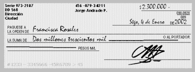 El Cheque